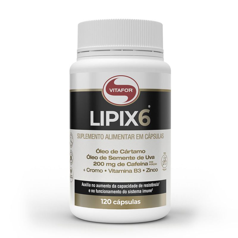 Lipix 6 - 120 cap - Vitafor